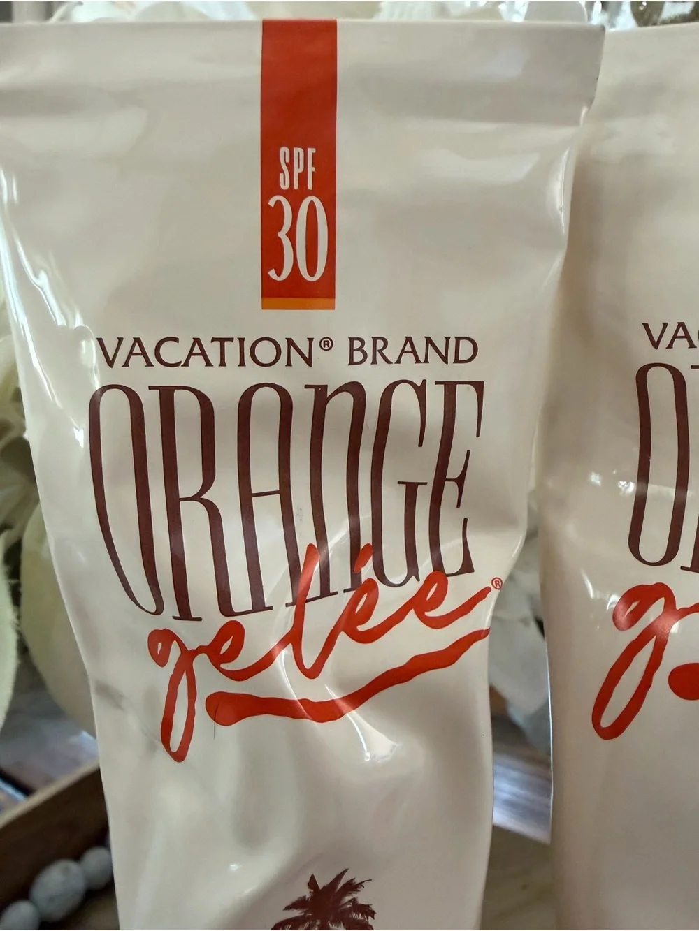 2 🍊Vacation Orange Gelee Sunscreen SPF 30 gel 3.12 oz new sealed no box lot of 2